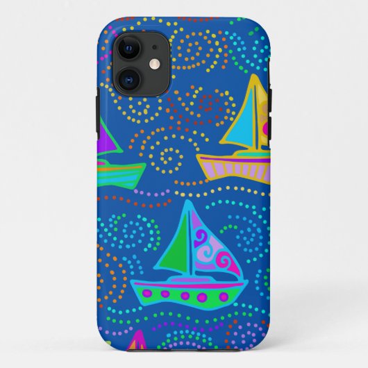 Zomerzeilen Case-Mate iPhone Case (Achterkant)