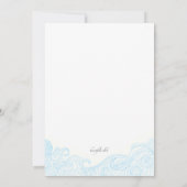 Zomerzon uitnodiging (Achterkant)