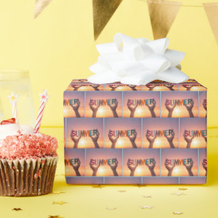 Zomerzonnewende Cadeaupapier