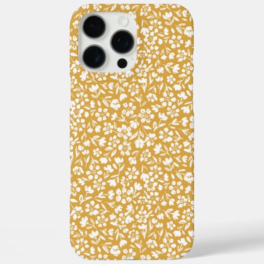 Zomerzonsondergang Ditzy Floral Case-Mate iPhone Case (Achterkant)