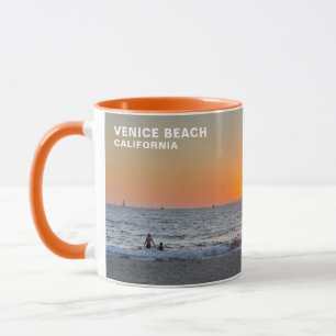 Zomerzonsondergang - Venice Beach, CA Mok