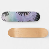 Zomfholografisch verlooppalmboomvormig ontwerp skateboard (Horizontaal)