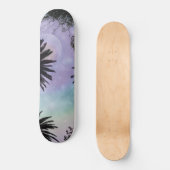 Zomfholografisch verlooppalmboomvormig ontwerp skateboard (Voorkant)