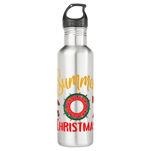 Zomkerst juli waterfles  (Voorkant)