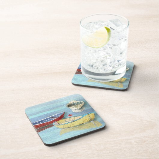 Zomochtend boten op Rest Onderzetters (Rechterzijde)