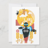 Zomtijd meisje kaart (Voorkant)