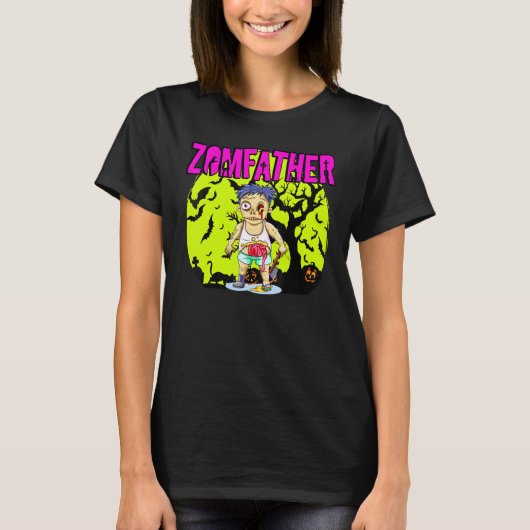 Zomvader Zombie 1 T-shirt (Voorkant)