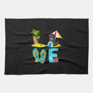 Zomvakantiehondencadeau Nieuw ontwerp Theedoek