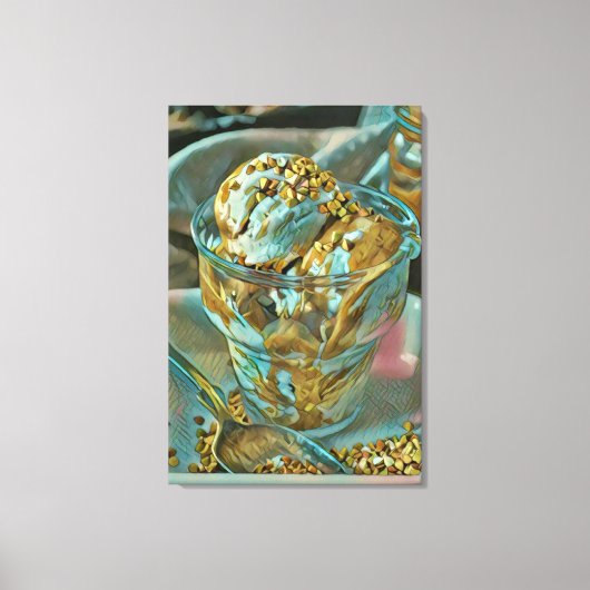 Zomzeekomp Canvas Afdruk (Voorkant)