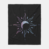 Zon 1 fleece deken (Voorkant)