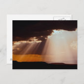 Zon aan de Masai Mara. 2 Briefkaart (Voorkant / Achterkant)