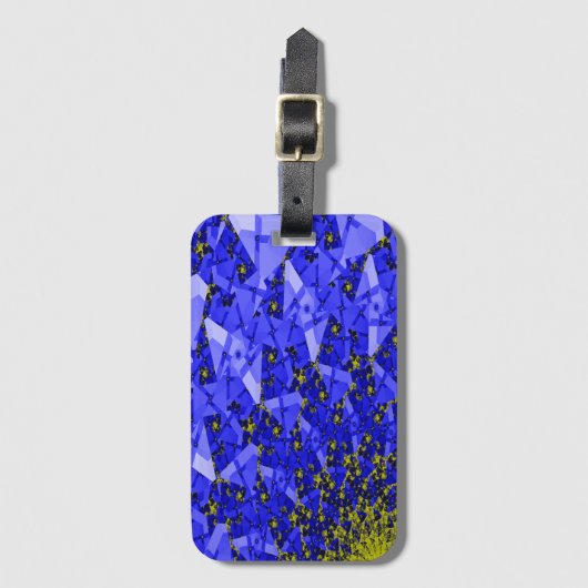 ZON ABSTRACT BAGAGELABEL (Voorkant (verticaal))