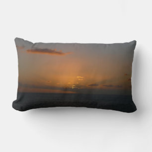 Zon achter wolken II zeegezicht Kussen