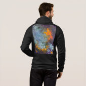 Zon boven het meer hoodie (Achterkant volledig)