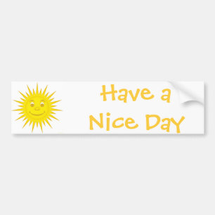 Zon Bumpersticker
