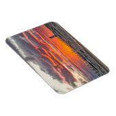 Zon die onder de horizon zinkt magneet (Rechterzijde)