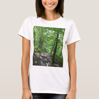 Zon door de bomen t-shirt