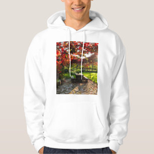 Zon door herfstbladeren, Kroatië Hoodie