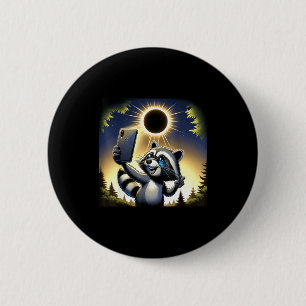 Zon Eclipse Wasbeer April 8 dragen Ronde Button 5,7 Cm