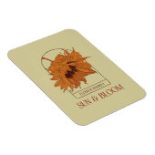 Zon en bloei magneet (Rechterzijde)