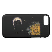 Zon en Maan 90s Whimsigoth Ontwerp Case-Mate iPhone Case (Achterkant (Horizontaal))