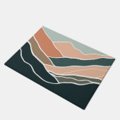 Zon en Maan Bergen Deurmat (Schuin)