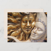 zon en maan briefkaart (Voorkant / Achterkant)