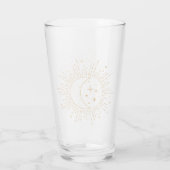 Zon en Maan Glas (Achterkant)