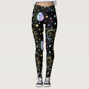Zon en Maan hemelse Leggings