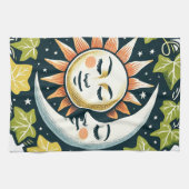 Zon en Maan Ivy Theedoek (Horizontaal)