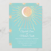 Zon En Maan Kaart (Voorkant / Achterkant)