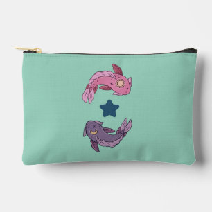 Zon- en Maan Koi Vis Hemelse Vissen Kunst Etui