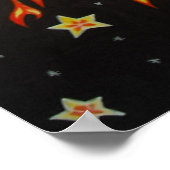 zon en maan poster (Hoek)