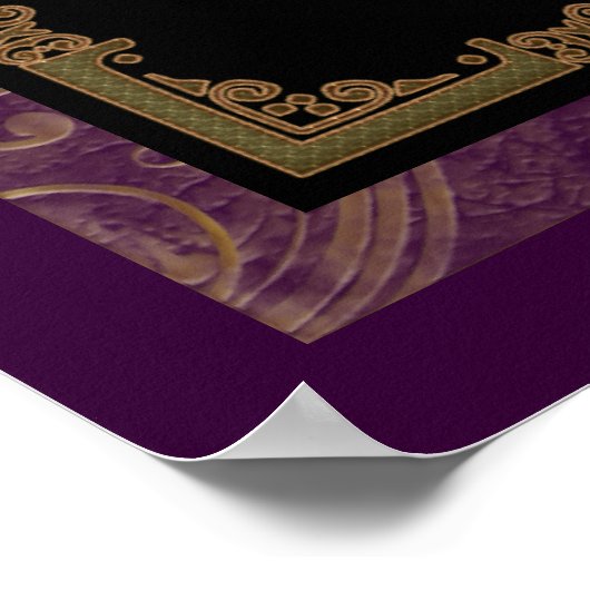 Zon- en Moon Pagan Wheel Poster (Hoek)