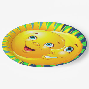 Zon en Moon Party Goods Papier Bord