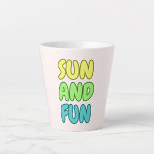Zon En Plezier Latte Mok