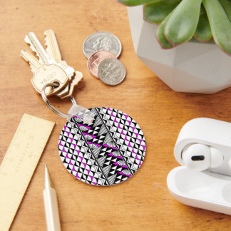 Zon en Regen - Roze - Sleutelhanger