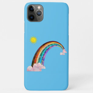 Zon en regenboog 2 iPhone 11 pro max hoesje