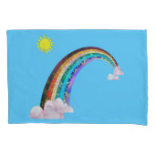 Zon en regenboog 2 hoesje kussensloop (Voorkant)