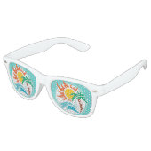 Zon en Surf Retro Zonnebril (Gekanteld)
