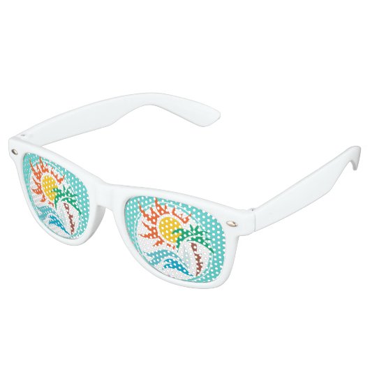Zon en Surf Retro Zonnebril (Gekanteld)