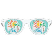 Zon en Surf Retro Zonnebril (Voorkant)
