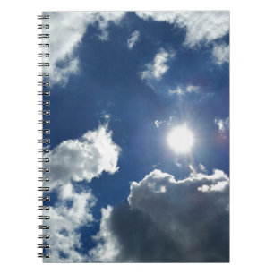 zon en wolken notitieboek