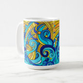 Zon en Zee Koffiemok (Voorkant links)