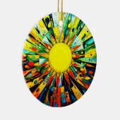 Zon in Abstract 910 Keramisch Ornament (Rechts)