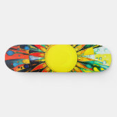 Zon in Abstract 910 Skateboard (Horizontaal)