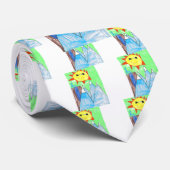 zon in bergen , kinderdromen stropdas (Opgerold)