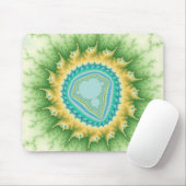 Zon in betogen - Fractal Mousepad Muismat (Met muis)