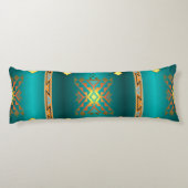 Zon in de winter lichaamskussen (Achterkant)