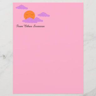 Zon instellen met wolken